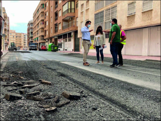 El Ayuntamiento de Torrevieja anuncia el reasfaltado de calles