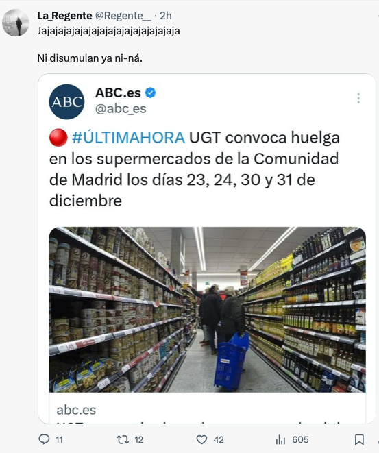 Si la huelga no se hace cuando hace daño…