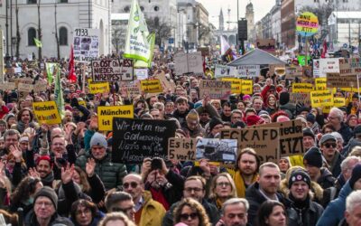 Protestas contra la ultraderecha en Alemania